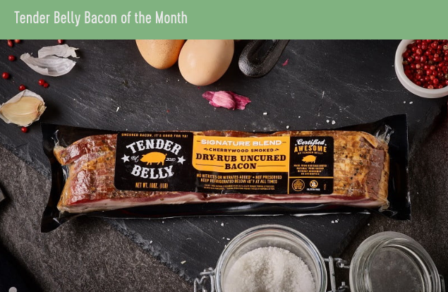 Tender Belly Named One of the Best Bacon Subscription Boxes