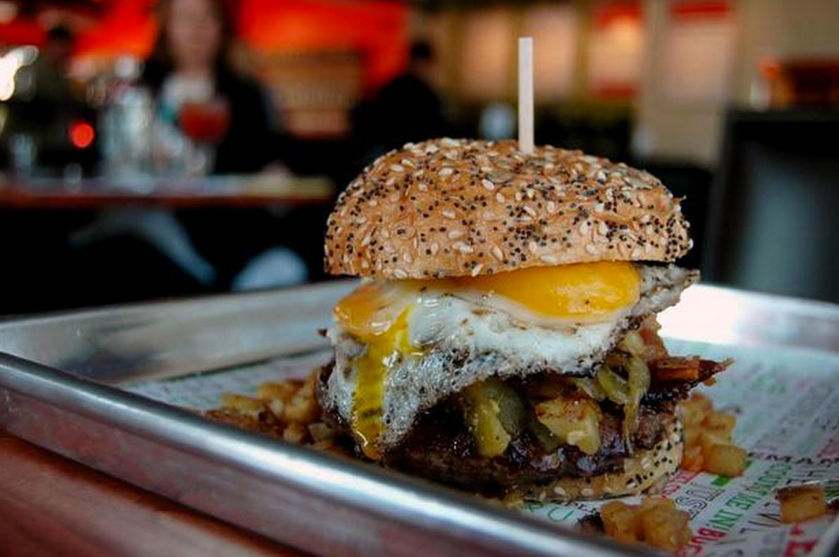 Best Bites: Sunnyside Burger Bar's Hangover Burger