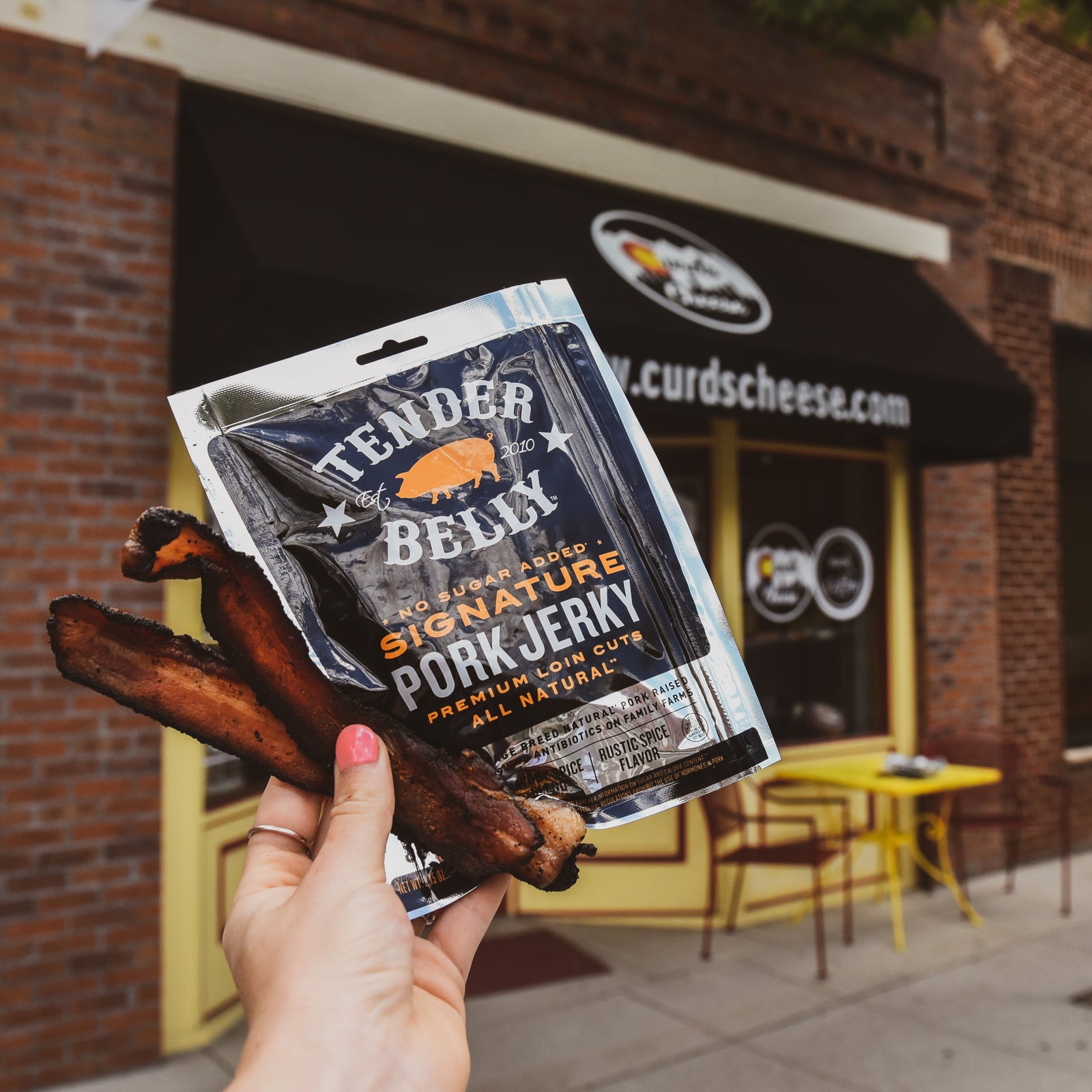 Find Tender Belly in Stores this October