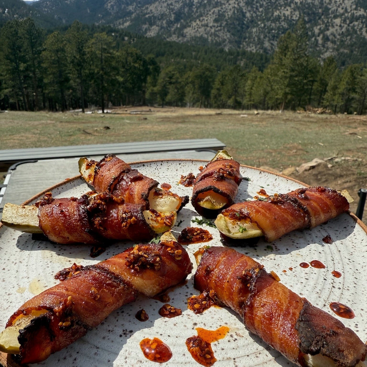 Tender Belly Bacon-Wrapped Pickles