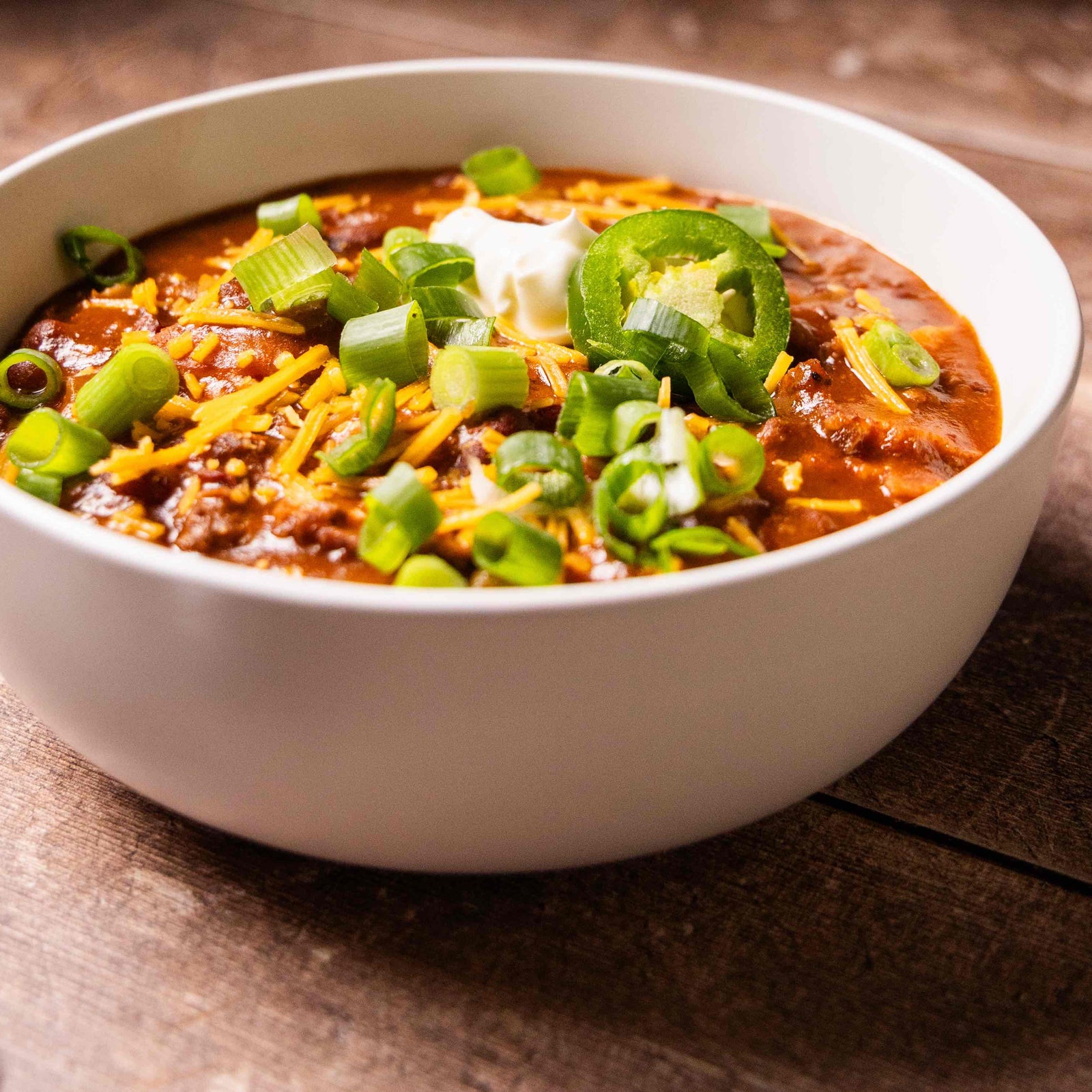 Pork & Bacon Chili Recipe