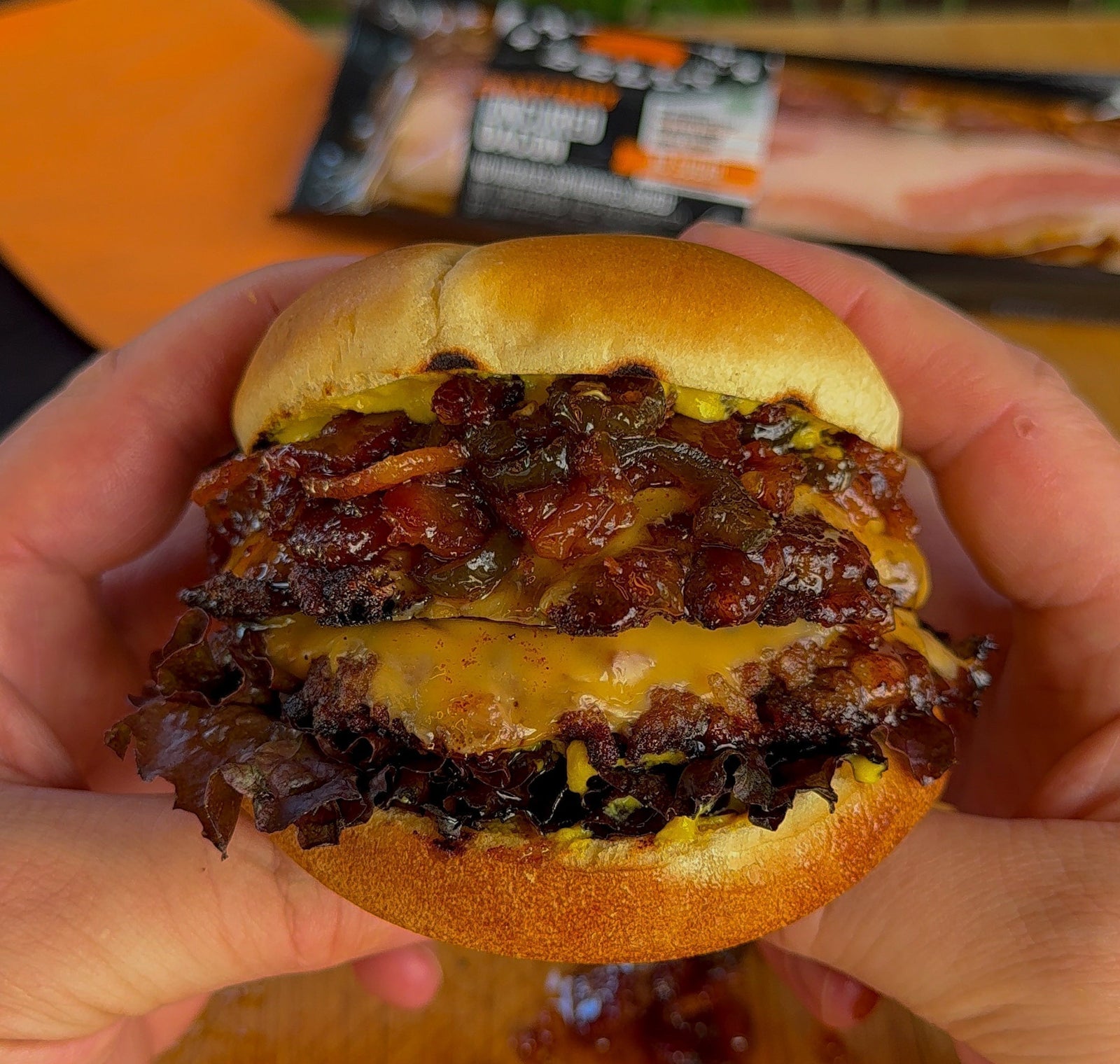 Jalapeño Bacon Jam Smashburgers