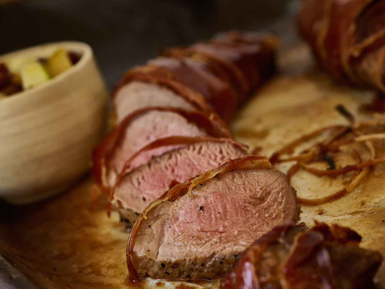 Bacon-Wrapped Tenderloin