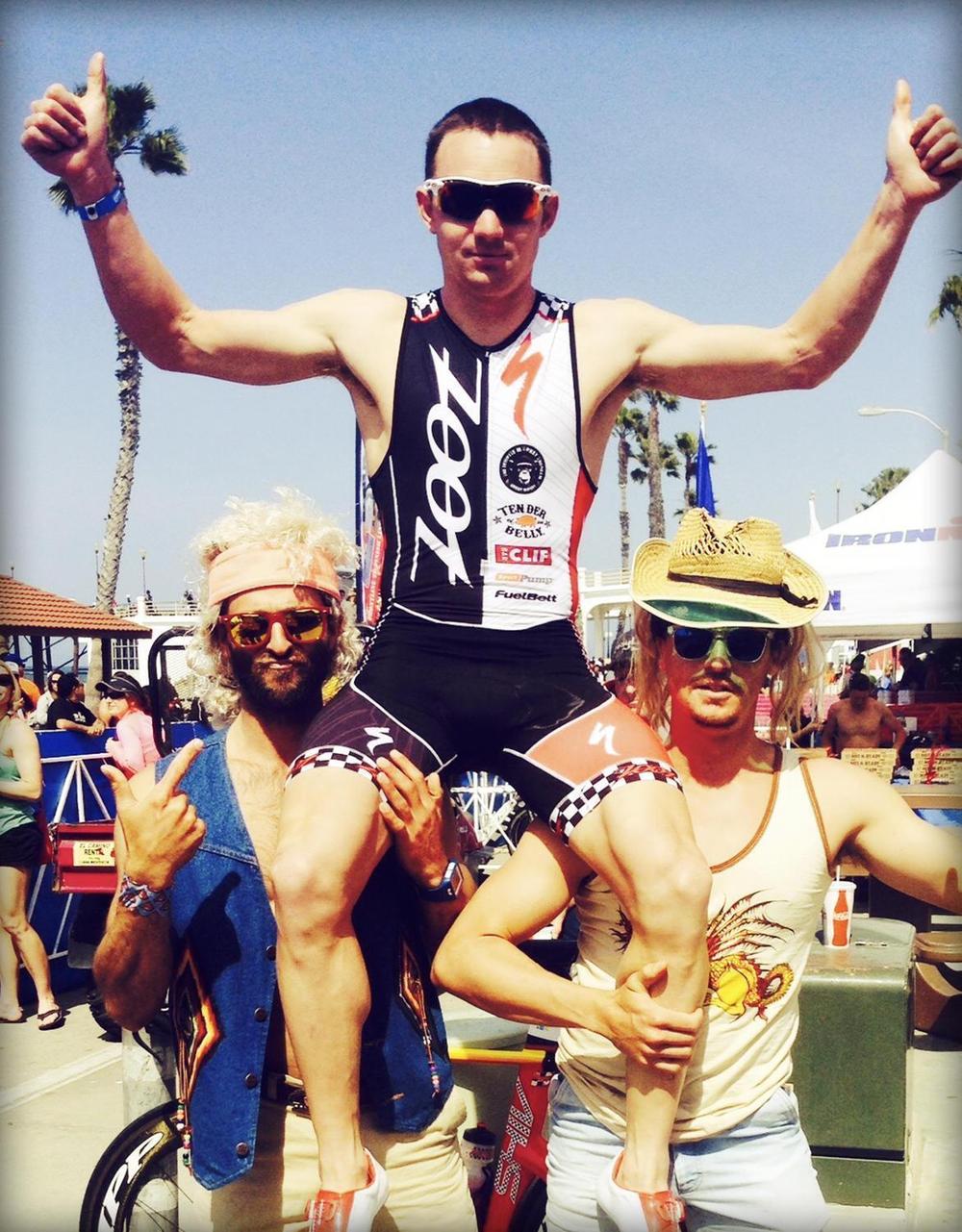Photo of    PROFESSIONAL TRIATHLETE  Ben Hoffman