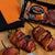 Bacon Wrapped Buffalo Chicken Poblano Poppers