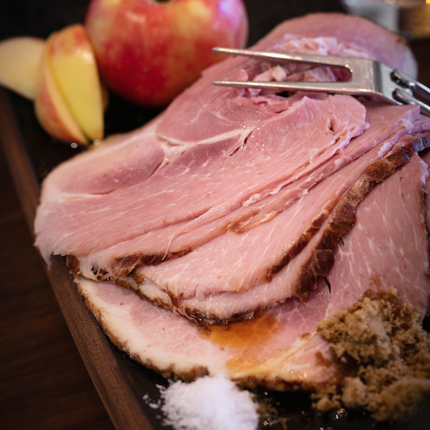 HOLIDAY HAM RECIPE: BOURBON-BROWN SUGAR GLAZED HAM