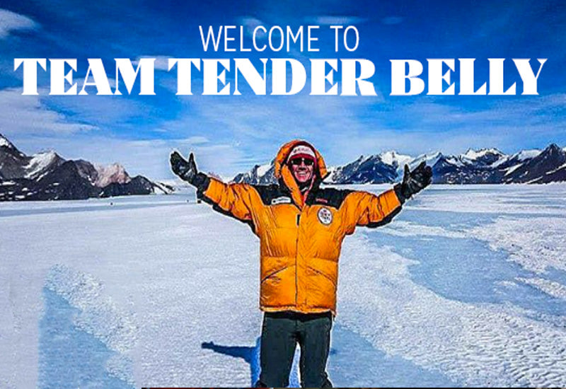 Tender Belly Sponsors Professional Mountain Climber and Two-Time Cancer Survivor Sean Swarner