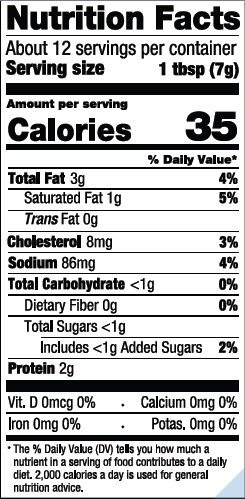 Nutrition Information