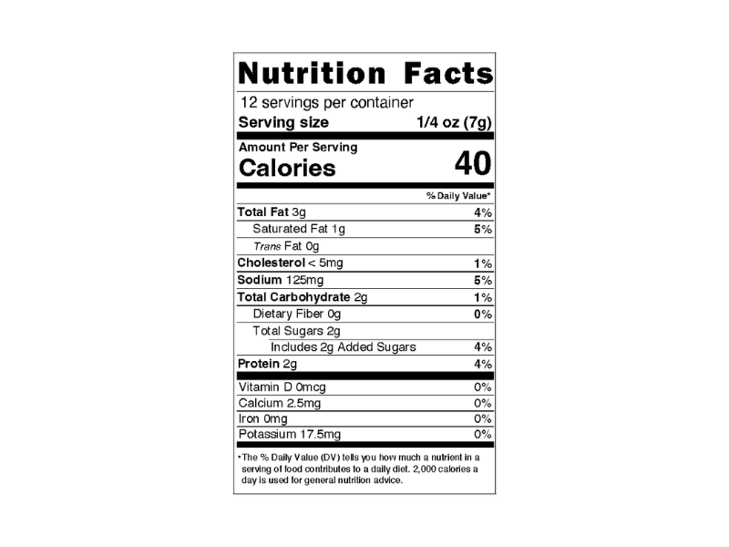 Nutrition Information