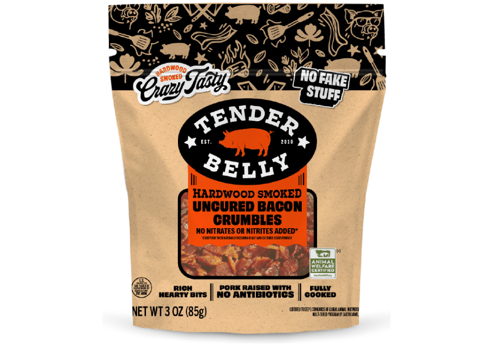 Hardwood Smoked Uncured Bacon Crumbles