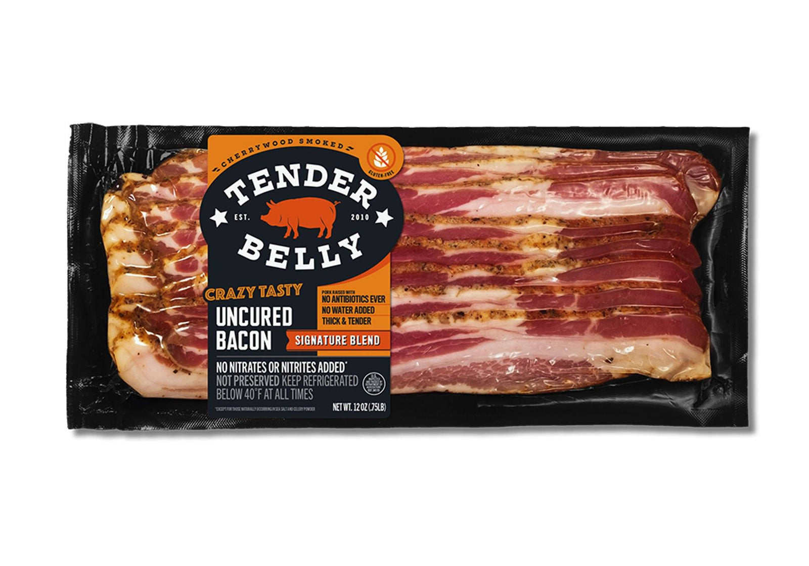 Signature Dry Rub Cherrywood Smoked Uncured Bacon 10oz