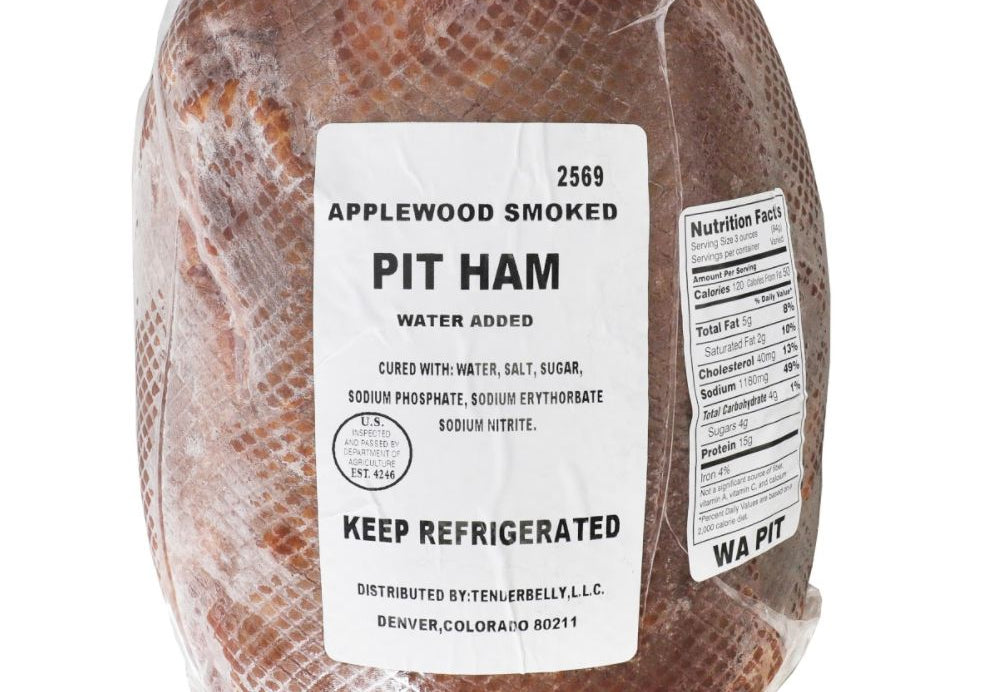Applewood Smoked Cured Pit Ham