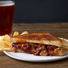 Tender Belly Bacon Jam in a PB&J