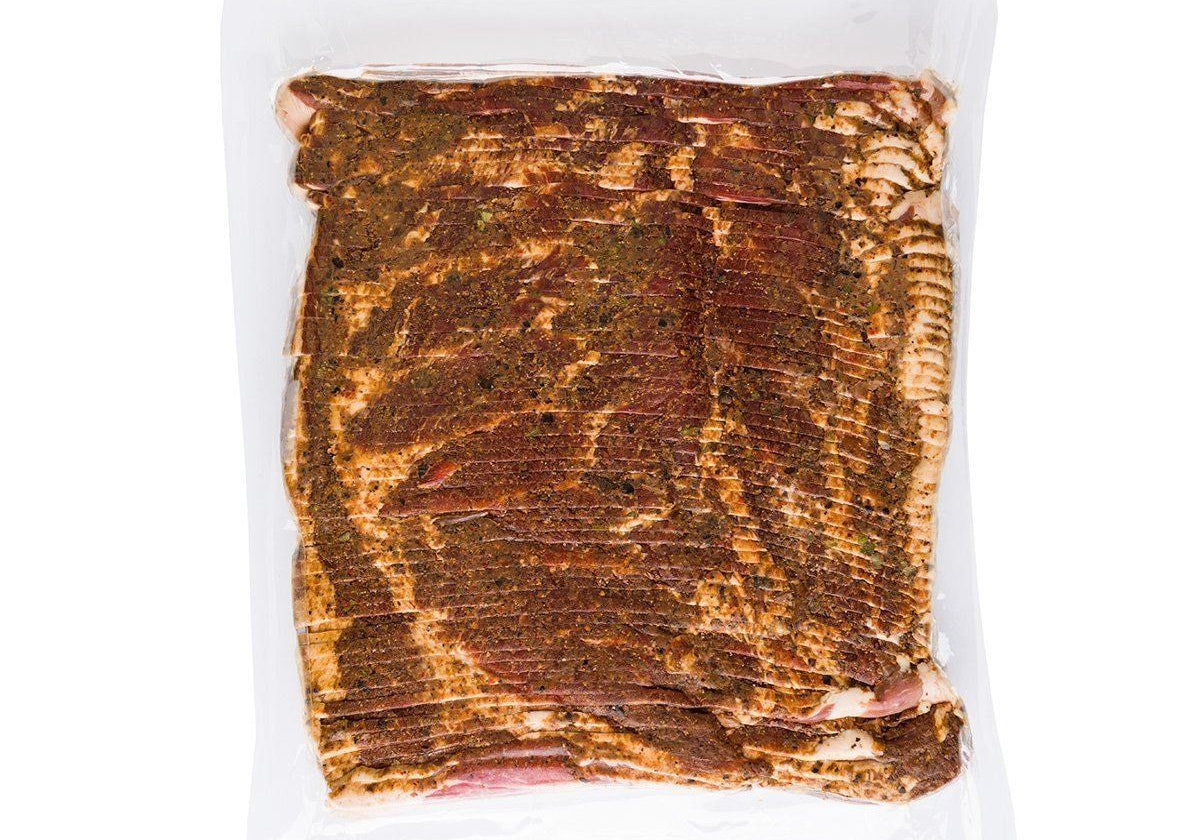 Signature Dry-rub Uncured Bacon Sliced Slab