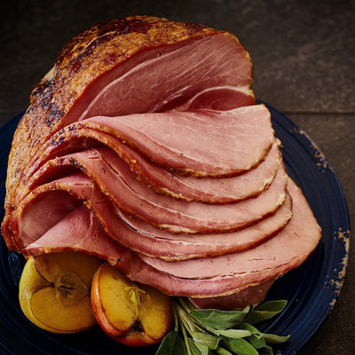 Berkshire Spiral Cut Uncured Ham - Tender Belly