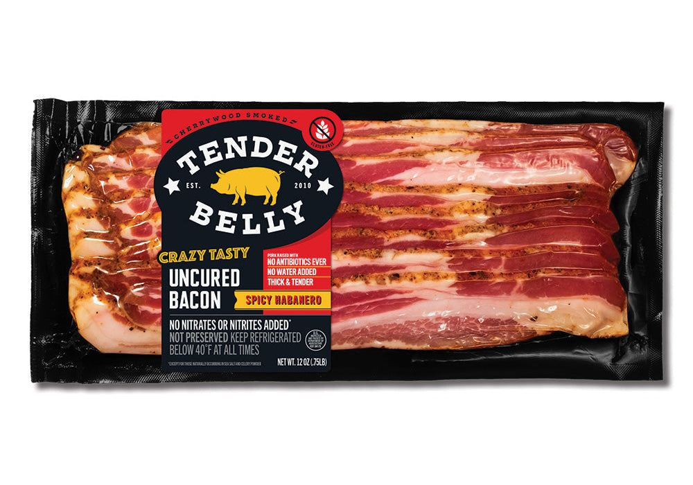 Signature Habanero Dry Rub Cherrywood Smoked Uncured Bacon 10oz